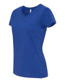 LAT - Women's V-Neck Fine Jersey Tee - 3507 (More Color)