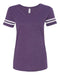 LAT - Women's Football V-Neck Fine Jersey Tee - 3537