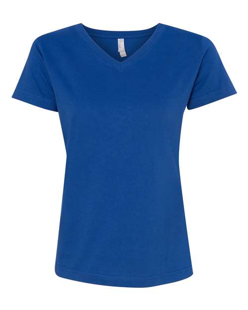 LAT - Women's V-Neck Premium Jersey Tee - 3587 (More Color)