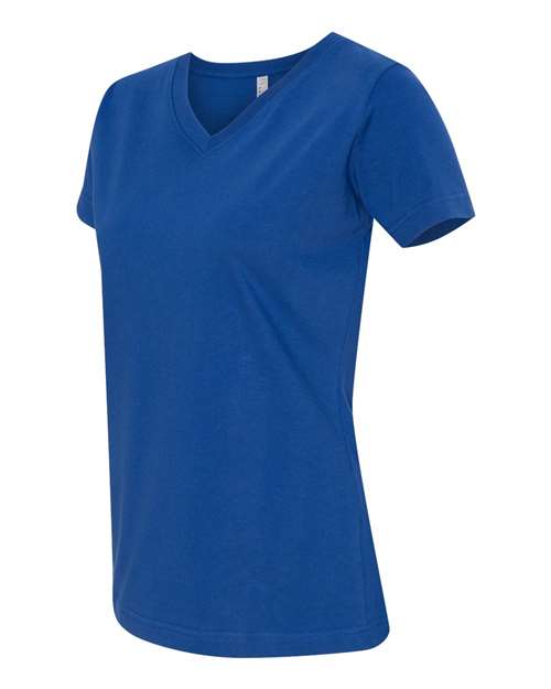 LAT - Women's V-Neck Premium Jersey Tee - 3587 (More Color)