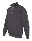 Bayside - USA-Made Quarter-Zip Pullover Sweatshirt - 920