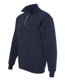 Bayside - USA-Made Quarter-Zip Pullover Sweatshirt - 920