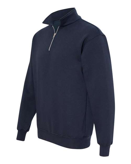 Bayside - USA-Made Quarter-Zip Pullover Sweatshirt - 920