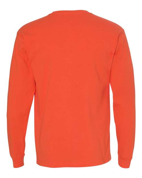 Bayside - USA-Made 100% Cotton Long Sleeve T-Shirt - 5060