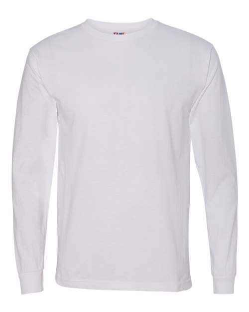 Bayside - USA-Made 100% Cotton Long Sleeve T-Shirt - 5060