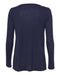 BELLA + CANVAS - Women's Flowy Long Sleeve V-Neck Tee - 8855