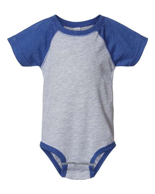 Rabbit Skins - Infant Baseball Fine Jersey Bodysuit - 4430