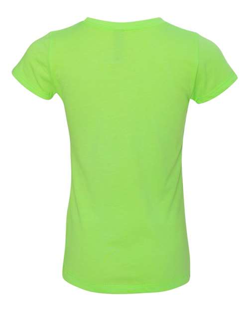 Next Level - Girls’ Princess CVC Short Sleeve Crew - 3712