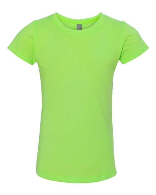 Next Level - Girls’ Princess CVC Short Sleeve Crew - 3712