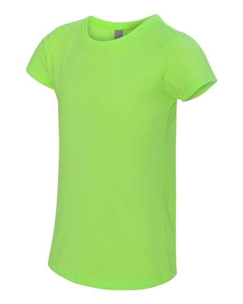 Next Level - Girls’ Princess CVC Short Sleeve Crew - 3712