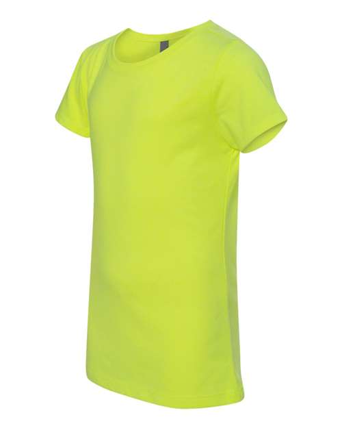 Next Level - Girls’ Princess CVC Short Sleeve Crew - 3712