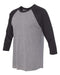 Next Level - Unisex Triblend Three-Quarter Sleeve Raglan - 6051