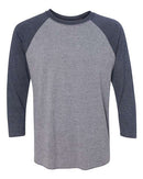 Next Level - Unisex Triblend Three-Quarter Sleeve Raglan - 6051