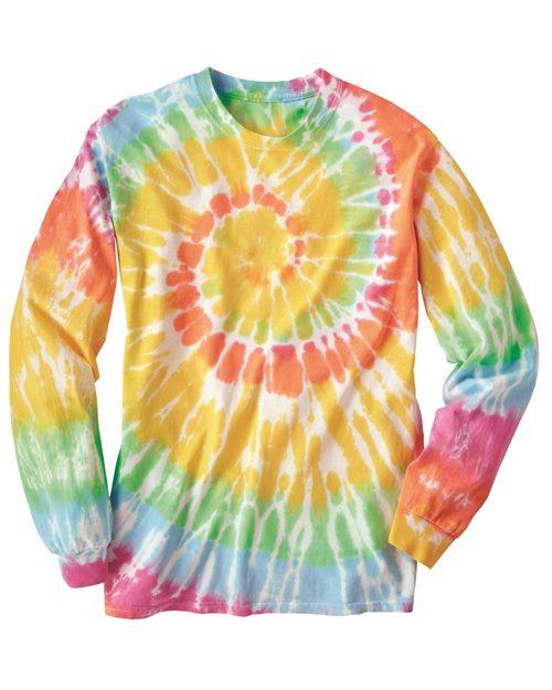 Dyenomite - Spiral Tie Dye Long Sleeve - 240MS