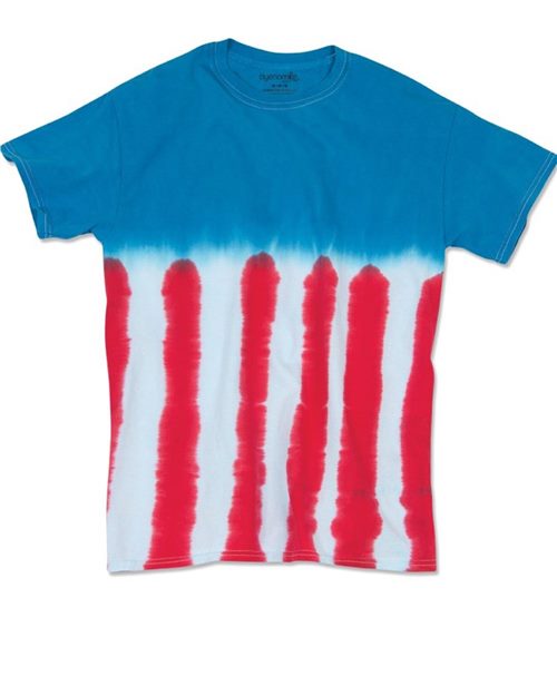 Dyenomite - Flag Tie Dye T-Shirt - 200US