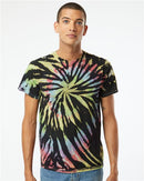 Dyenomite - Multi-Color Spiral Tie-Dyed T-Shirt - 200MS (More Color)
