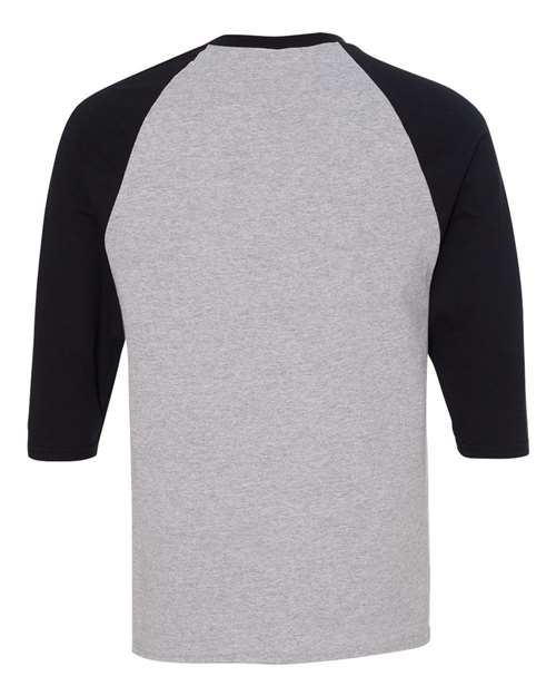 Gildan - Heavy Cotton™ Raglan Three-Quarter Sleeve T-Shirt - 5700