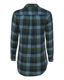 Weatherproof - Women's Vintage Brushed Flannel Long Sleeve Shirt - W164761