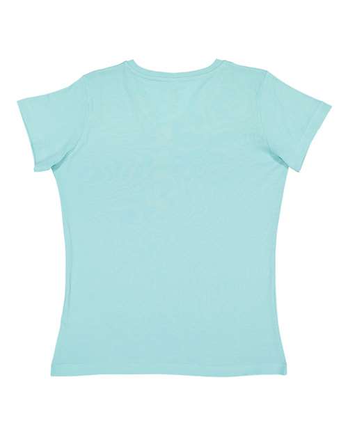 LAT - Women's V-Neck Premium Jersey Tee - 3587