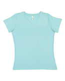 LAT - Women's V-Neck Premium Jersey Tee - 3587