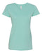 LAT - Women's V-Neck Fine Jersey Tee - 3507