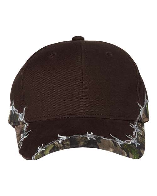 Outdoor Cap - Camo with Barbed Wire Cap - BRB605