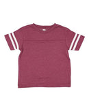 Rabbit Skins - Toddler Football Fine Jersey Tee - 3037