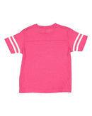 Rabbit Skins - Toddler Football Fine Jersey Tee - 3037