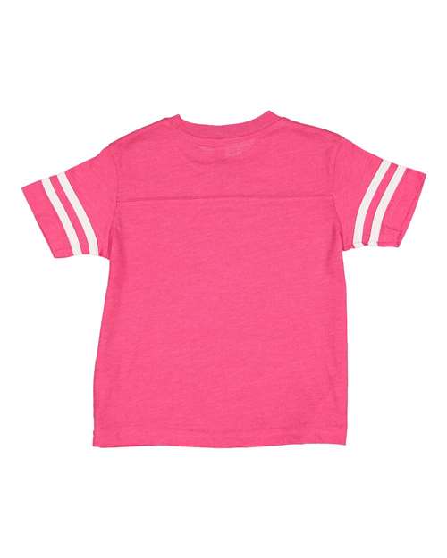 Rabbit Skins - Toddler Football Fine Jersey Tee - 3037