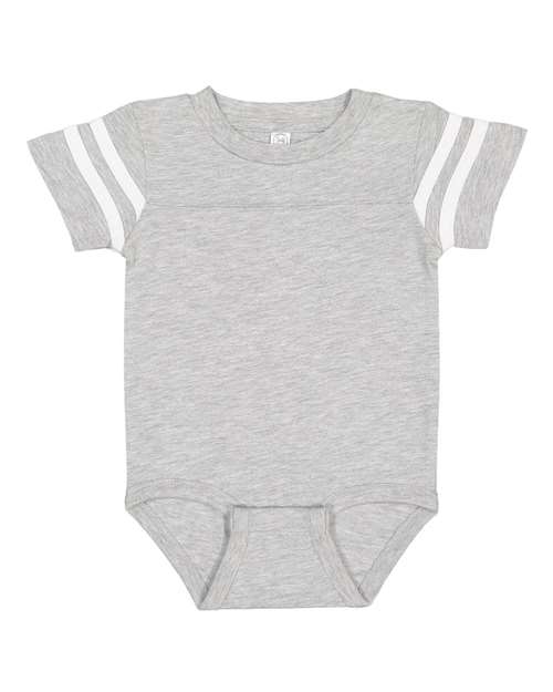 Rabbit Skins - Infant Football Fine Jersey Bodysuit - 4437