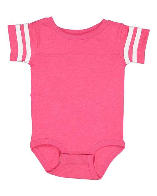 Rabbit Skins - Infant Football Fine Jersey Bodysuit - 4437