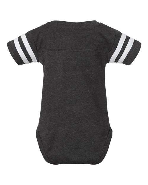 Rabbit Skins - Infant Football Fine Jersey Bodysuit - 4437