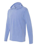 Comfort Colors - Garment-Dyed Heavyweight Hooded Long Sleeve T-Shirt - 4900