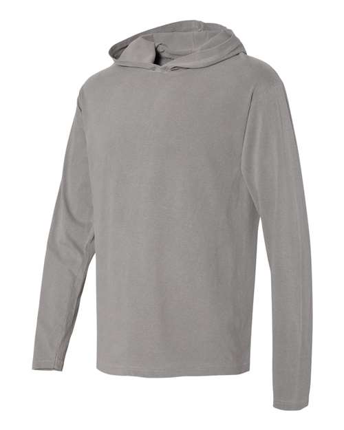 Comfort Colors - Garment-Dyed Heavyweight Hooded Long Sleeve T-Shirt - 4900