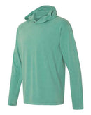 Comfort Colors - Garment-Dyed Heavyweight Hooded Long Sleeve T-Shirt - 4900