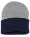 Sportsman - Colorblocked 12" Cuffed Beanie - SP12T