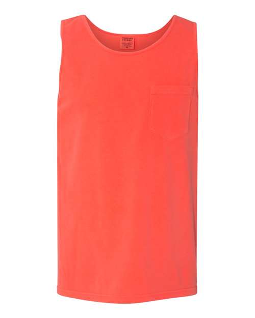 Comfort Colors - Garment-Dyed Heavyweight Pocket Tank Top - 9330