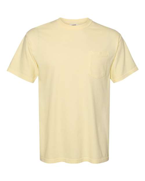 Comfort Colors - Garment-Dyed Heavyweight Pocket T-Shirt - 6030