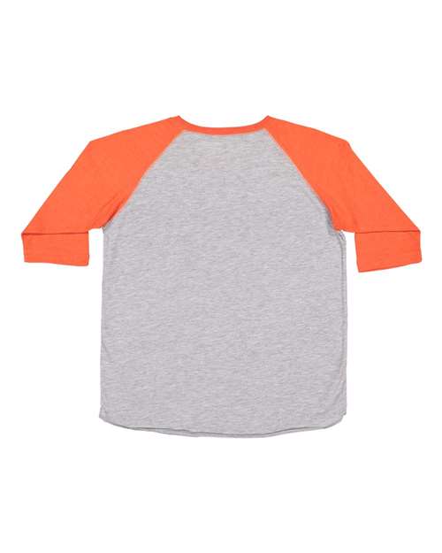 LAT - Youth Baseball Fine Jersey Three-Quarter Sleeve Tee - 6130