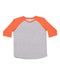 LAT - Youth Baseball Fine Jersey Three-Quarter Sleeve Tee - 6130