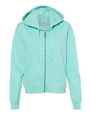 Comfort Colors - Garment-Dyed Women’s Full-Zip Hooded Sweatshirt - 1598