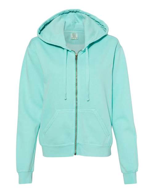 Comfort Colors - Garment-Dyed Women’s Full-Zip Hooded Sweatshirt - 1598