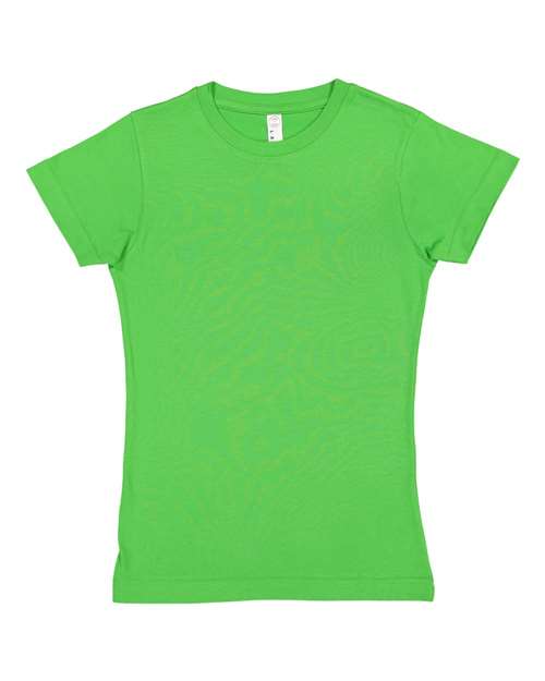 LAT - Girls' Fine Jersey Tee - 2616