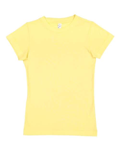 LAT - Girls' Fine Jersey Tee - 2616