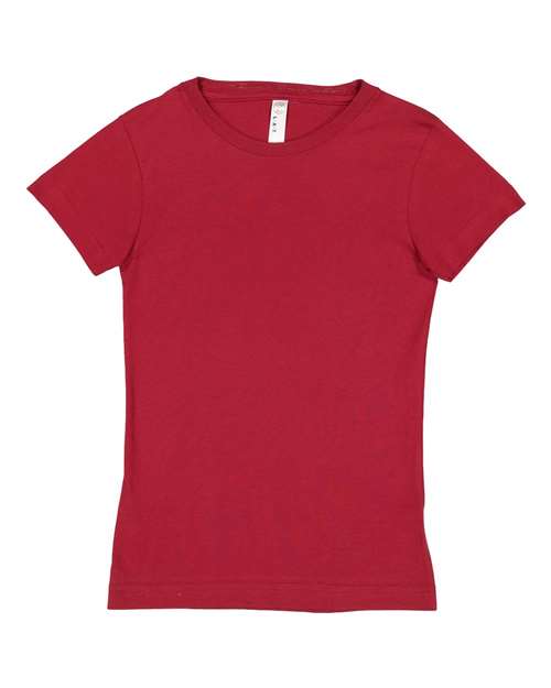 LAT - Girls' Fine Jersey Tee - 2616