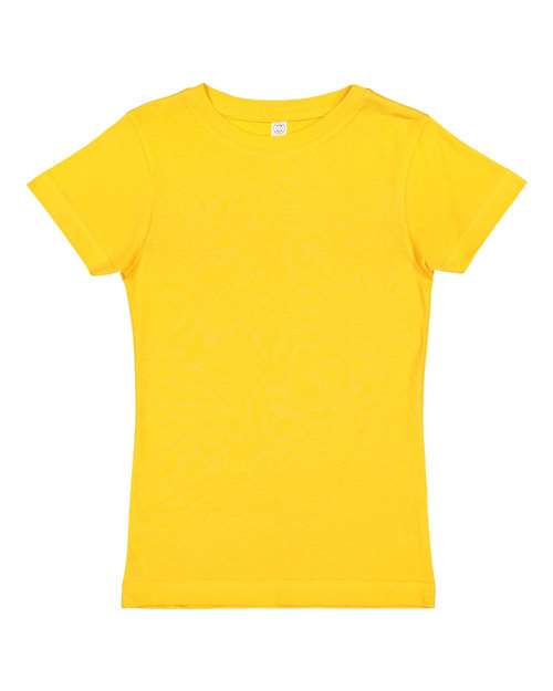 LAT - Girls' Fine Jersey Tee - 2616