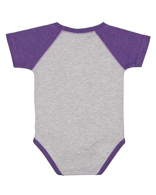 Rabbit Skins - Infant Baseball Fine Jersey Bodysuit - 4430