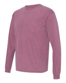 Comfort Colors - Garment-Dyed Heavyweight Long Sleeve Pocket T-Shirt - 4410