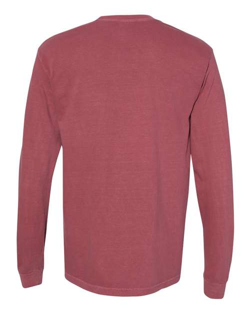 Comfort Colors - Garment-Dyed Heavyweight Long Sleeve Pocket T-Shirt - 4410