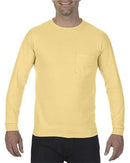 Comfort Colors - Garment-Dyed Heavyweight Long Sleeve Pocket T-Shirt - 4410